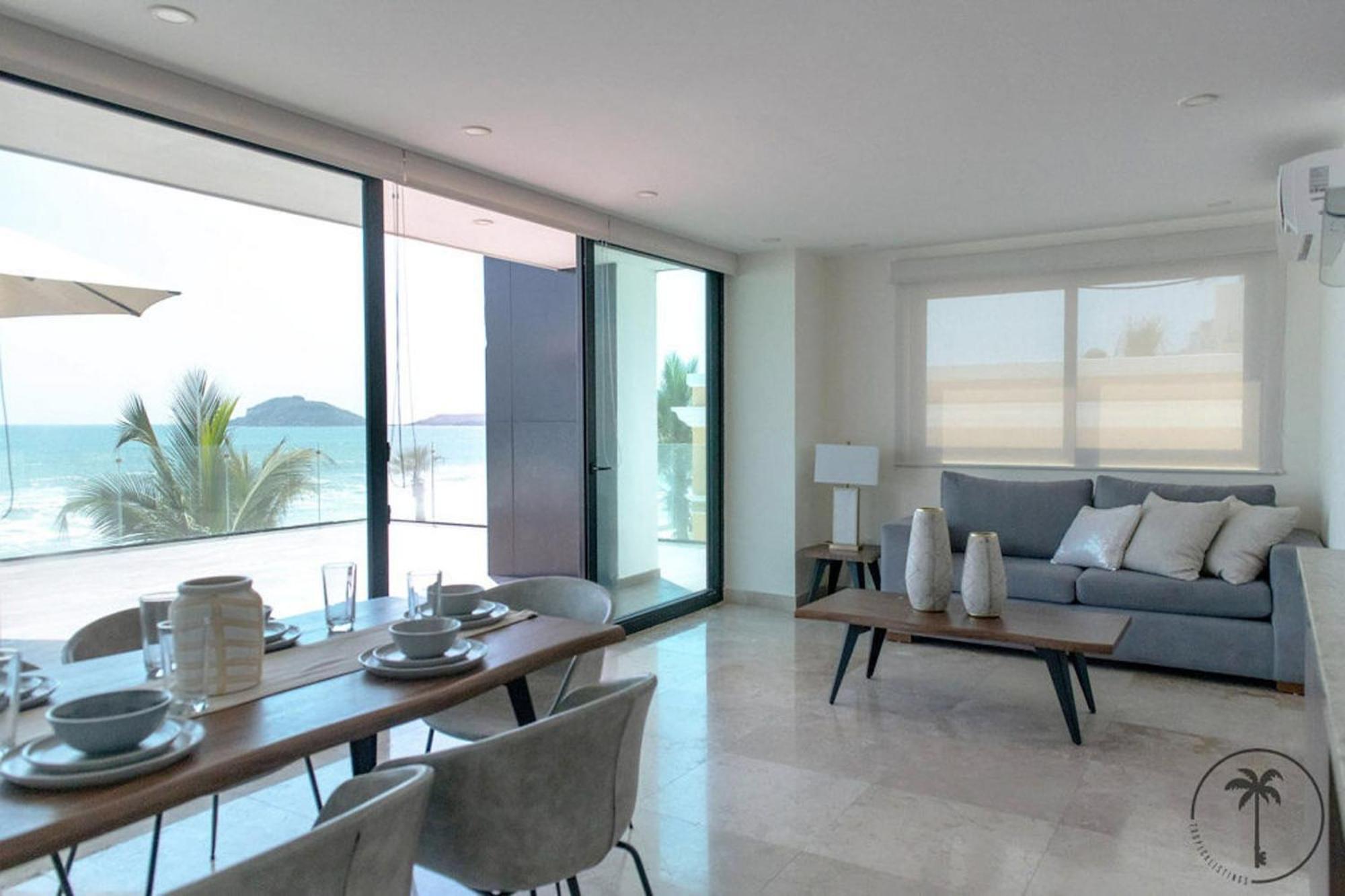 Terraza Con Vista Al Mar Y A Atardeceres Apartment Mazatlan Luaran gambar