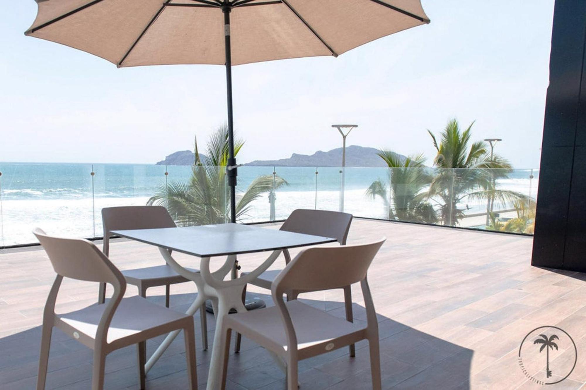 Terraza Con Vista Al Mar Y A Atardeceres Apartment Mazatlan Luaran gambar